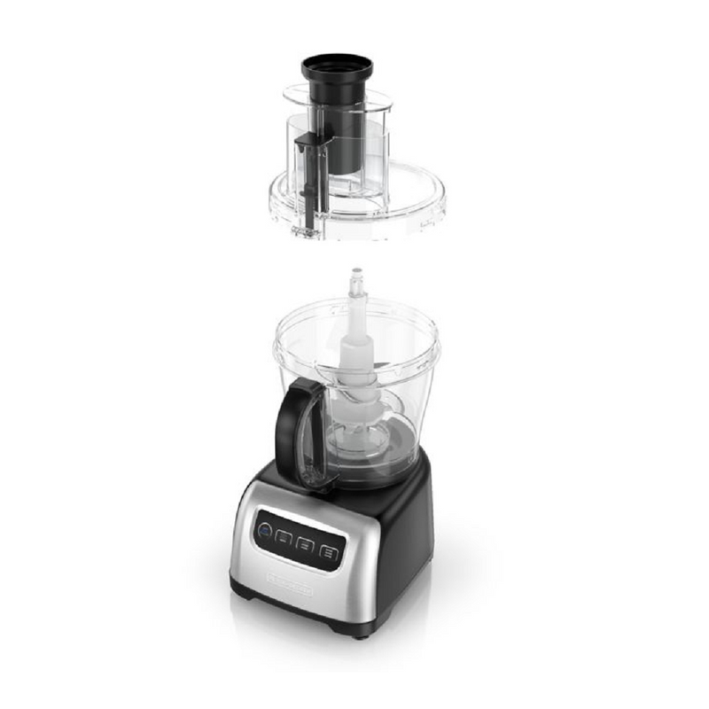 Black+Decker FP3300SKT Kitchen Tools Square 12 Cups Food Processor