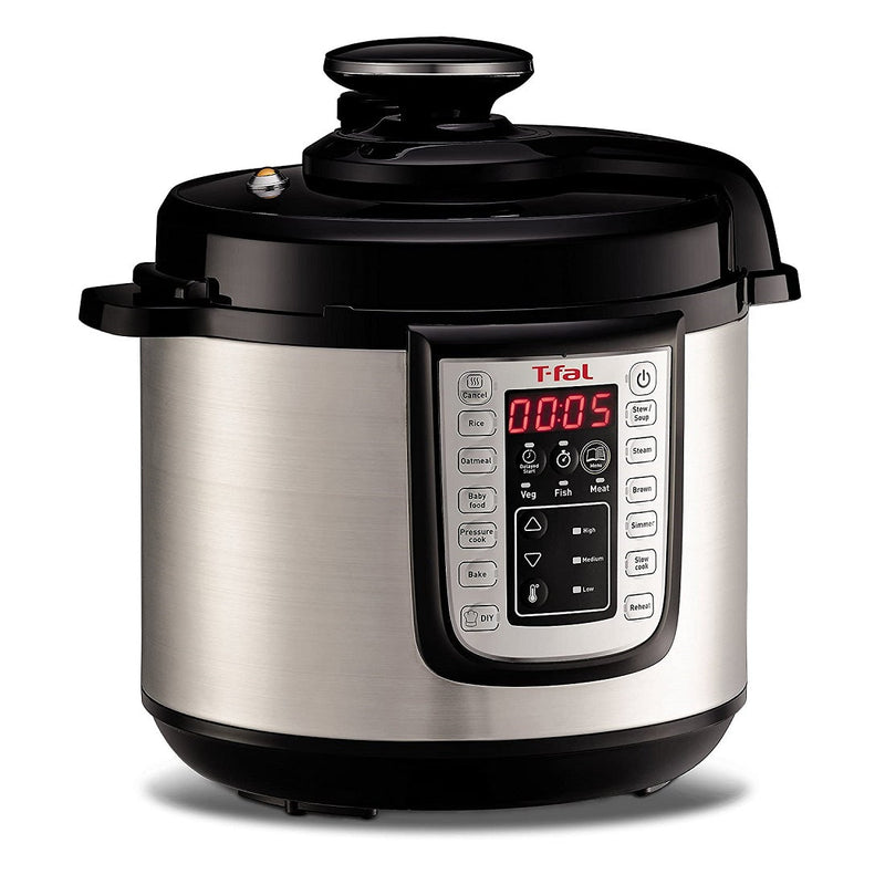 T-fal RAPID PRO CY505E51 12-in-1 Programmable Electric Pressure Cooker (Refurbished)