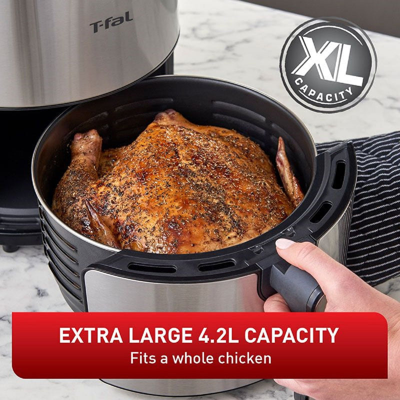 T-fal EY403D50 Easy Fry 4.2L Nonstick Basket, Air Fryer Prestige 8-in1 XL Digital- Manufacturer Refurbished- Comes with 1 year Manufacturer Warranty direct